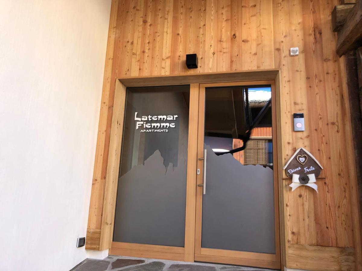 Latemar Fiemme Apartments Tesero Exterior foto